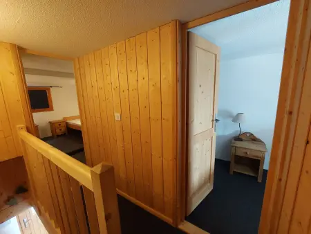 Duplex 4 pers. avec balcon et vue vallée, Les Arcs 1800 : photo 11