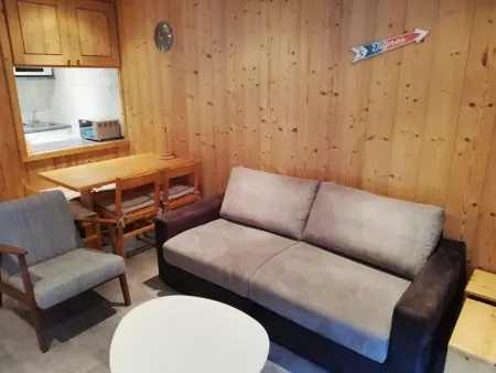 Location appartement à Tignes, Confort 2 pièces pied des pistes avec balcon et parking à Tignes