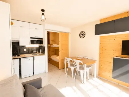 Studio 4 personnes avec terrasse sud à La Clusaz : photo 2