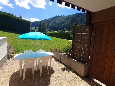 Studio 4 personnes avec terrasse sud à La Clusaz : photo 9