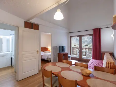 Location appartement à La Mongie, Duplex 7 pers - Terrasse Sud, Piscine, Salle de Fitness, Proche Pistes