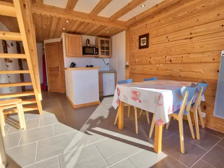 Location appartement à Notre Dame de Bellecombe, Duplex rénové 4 pers, balcon sud