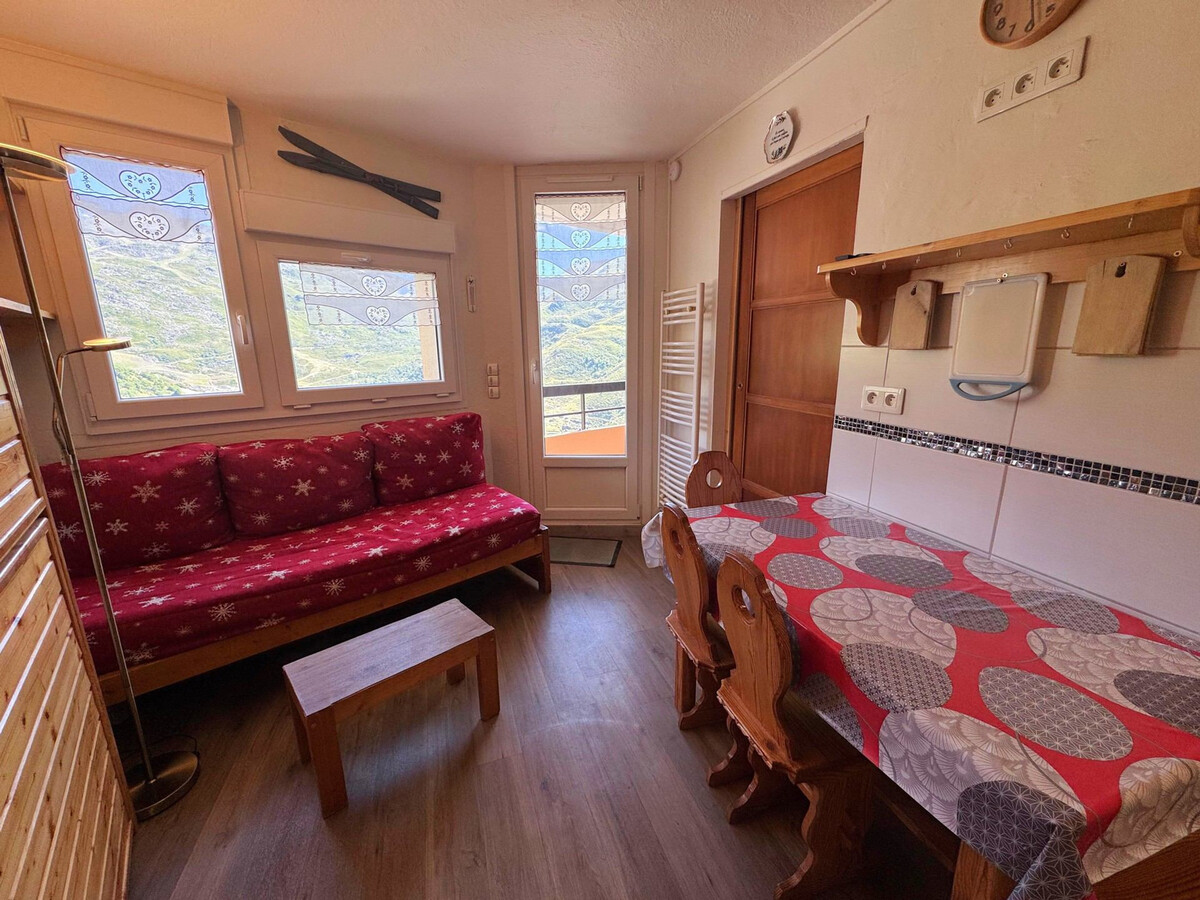 Appart 4 pers, 1 chambre aux Menuires, animaux ok - Photo 1