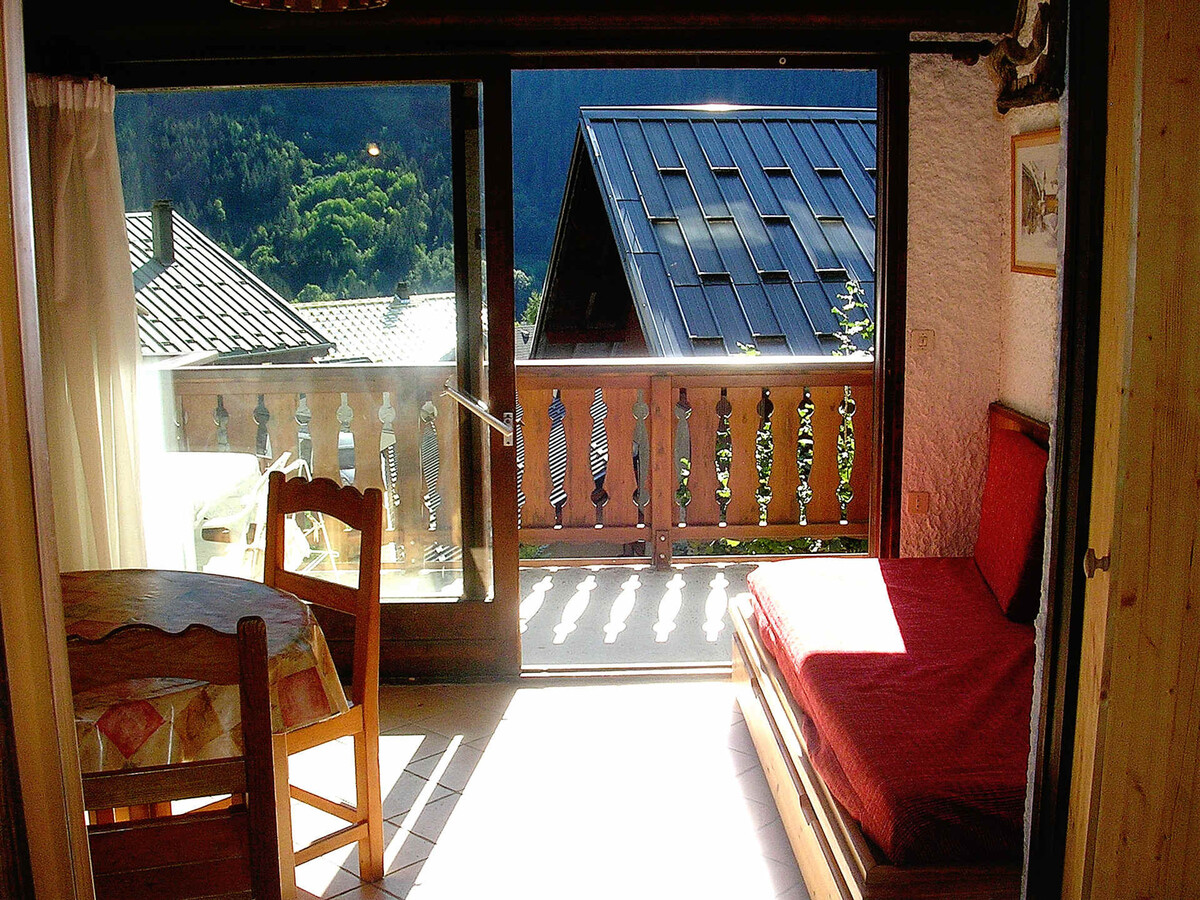 Studio 4 pers Champagny-en-Vanoise, balcon sud-est montagne - Photo 2