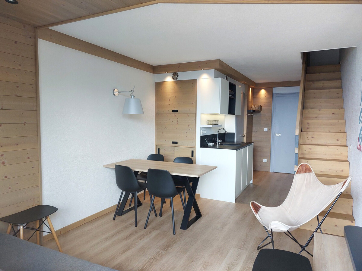 Duplex 3 pièces 6 pers. aux Arcs 1800, balcon vue station - Photo 1