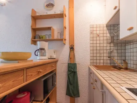 Studio 4 pers. balcon à Saint-Chaffrey, parking et casier ski : photo 2