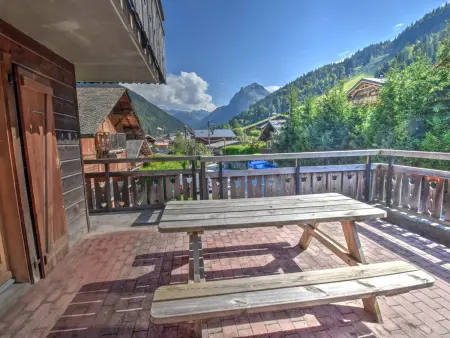 Appartement 2 pièces rénové, centre Morzine, balcon : photo 6