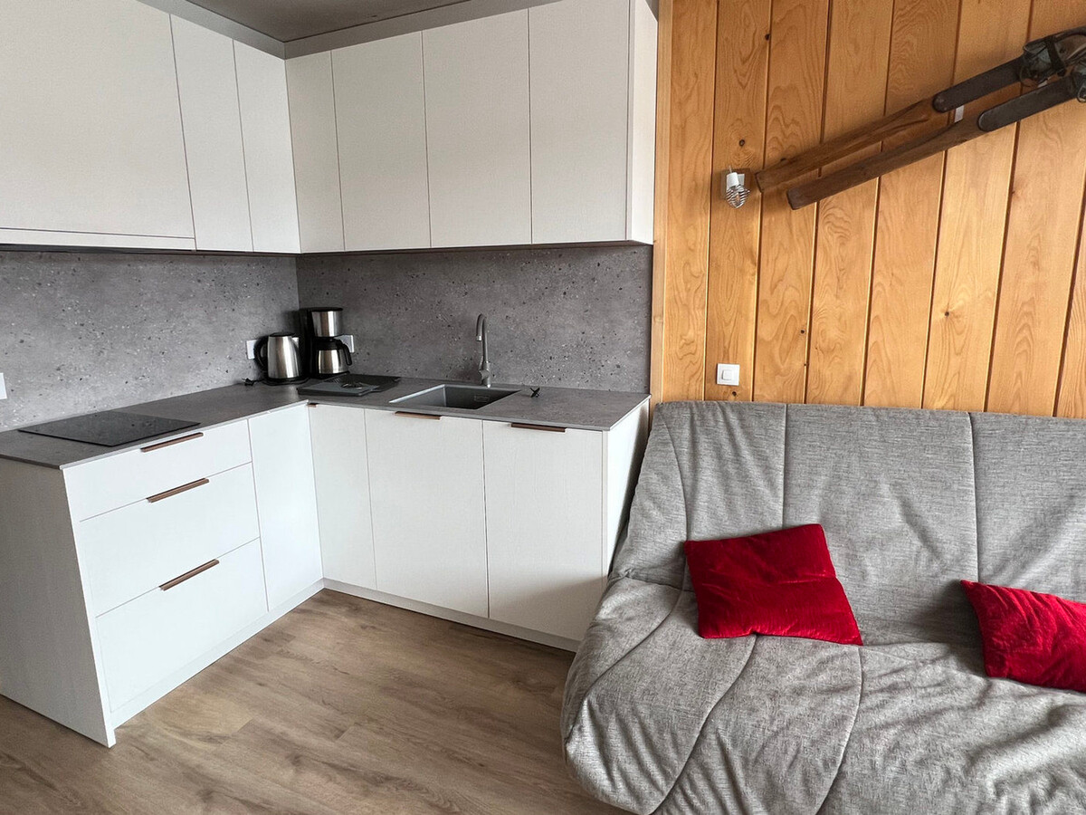Studio rénové 28m² terrasse sud, 4 pers. à Tignes - Photo 6