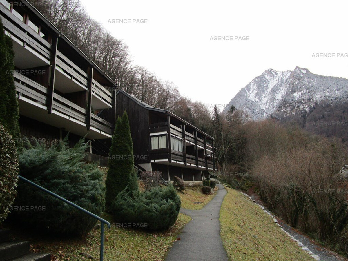 T1bis 6 pers. terrasse ouest et parking à Cauterets - Photo 12