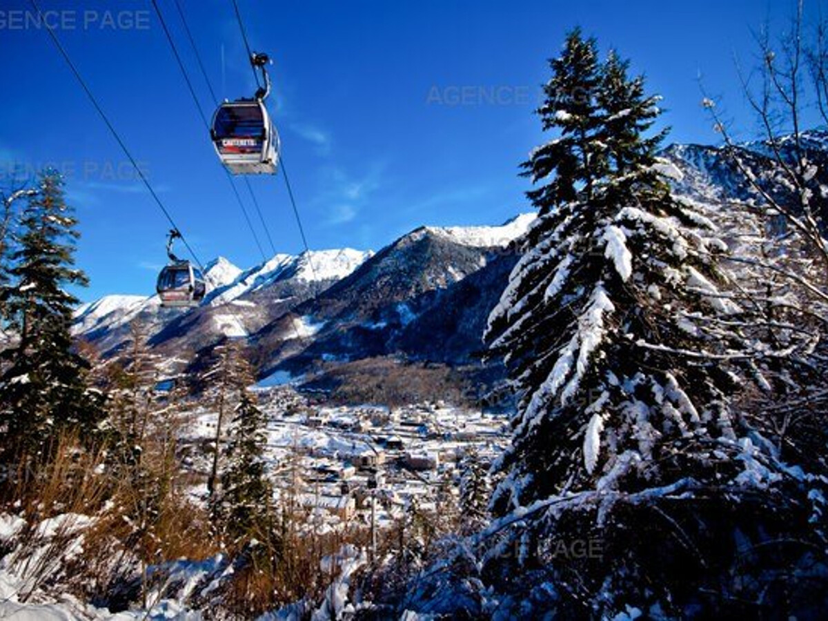 T1bis 6 pers. terrasse ouest et parking à Cauterets - Photo 15