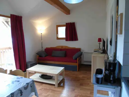 Appartement familial à Valfréjus, proche des pistes et commerces, balcon sud, tout équipé, 6 couchages - Photo 1