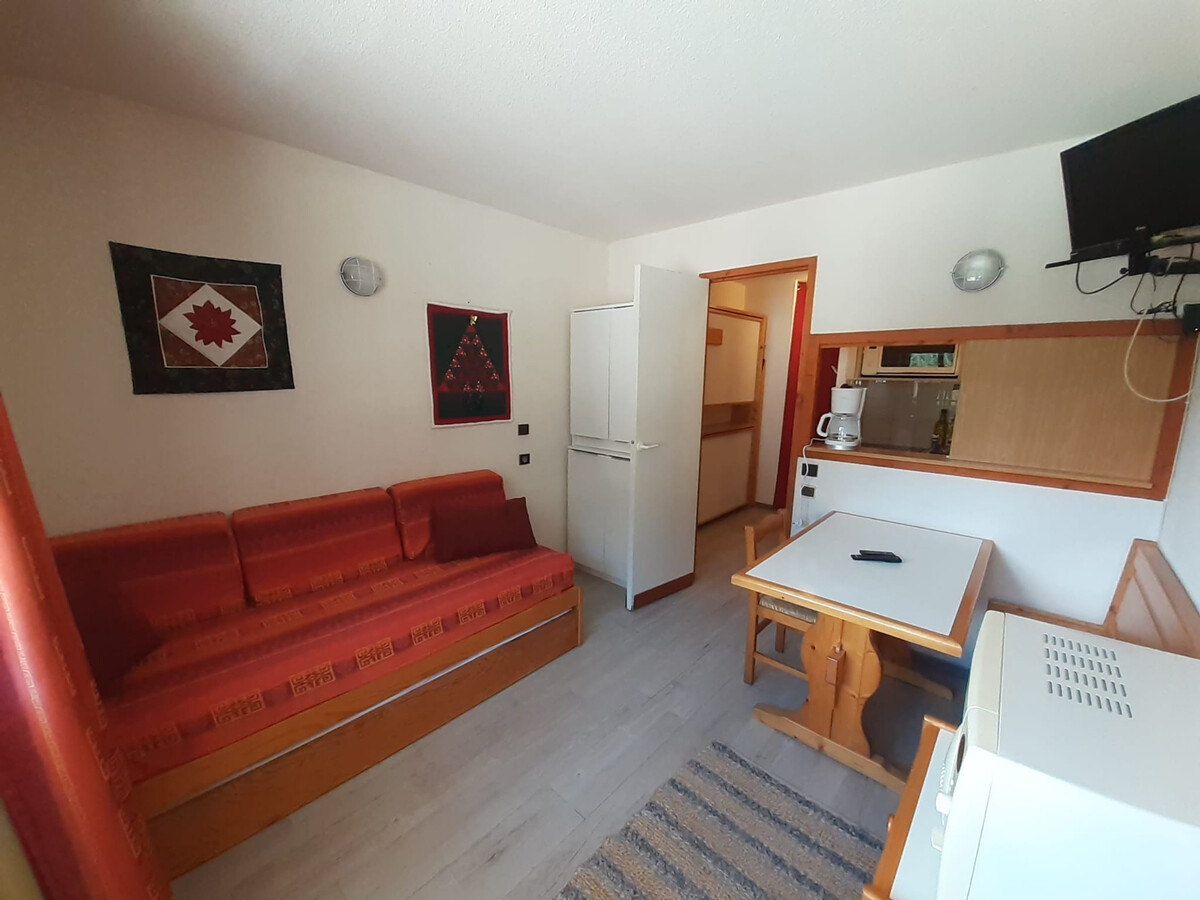 Studio 19m² Valfréjus, 100m télécabine, balcon ouest - Photo 1