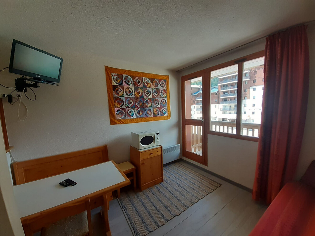 Studio 19m² Valfréjus, 100m télécabine, balcon ouest - Photo 4