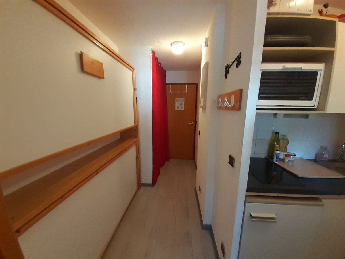 Studio 19m² Valfréjus, 100m télécabine, balcon ouest - Photo 6
