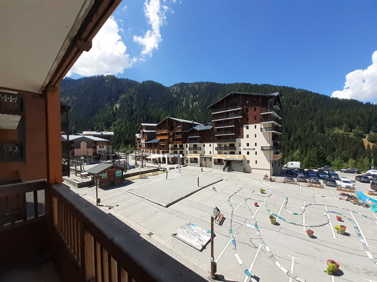 Studio 19m² Valfréjus, 100m télécabine, balcon ouest - Photo 12