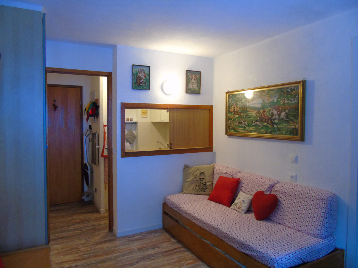 Studio 4 pers avec cabine à Valfréjus, 100m télécabine - Photo 3