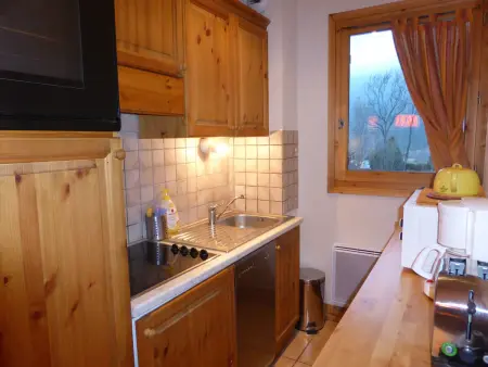Appartement 2 pièces cabine Les Houches, terrasse Mont-Blanc : photo 3