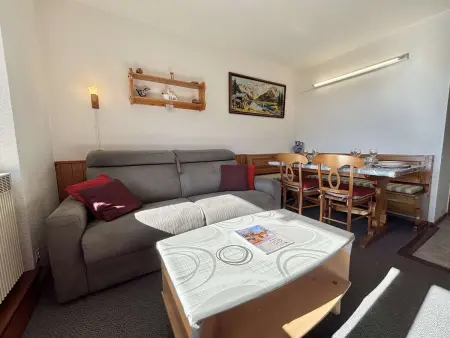 Studio cabine 6 pers. au pied du téléski - Parking : photo 5
