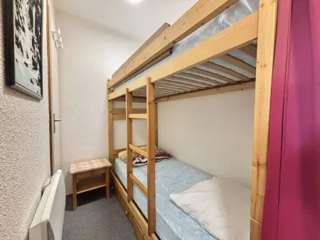 Studio cabine 6 pers. au pied du téléski - Parking : photo 12