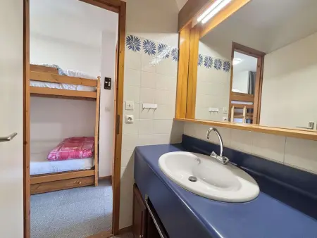 Studio cabine 6 pers. au pied du téléski - Parking : photo 15