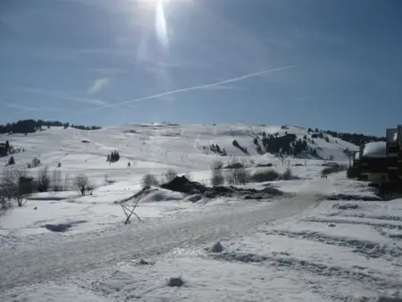 Studio 4 pers aux Saisies, balcon sud face Mont Bisanne : photo 8