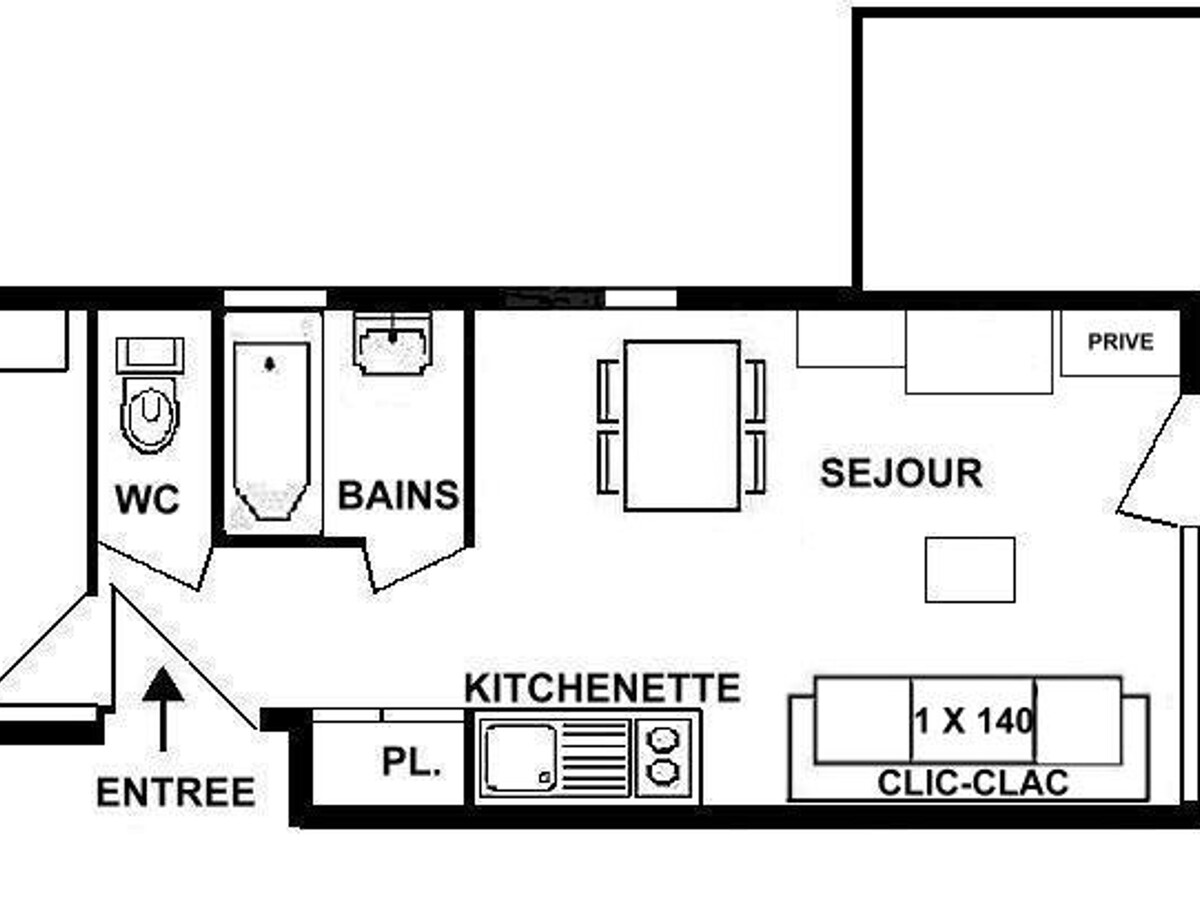Appartement 2 pièces aux Saisies, vue Beaufortain - Photo 3