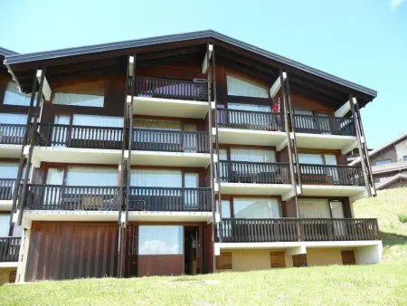 Studio alcôve Les Saisies, balcon, 4 personnes : photo 7