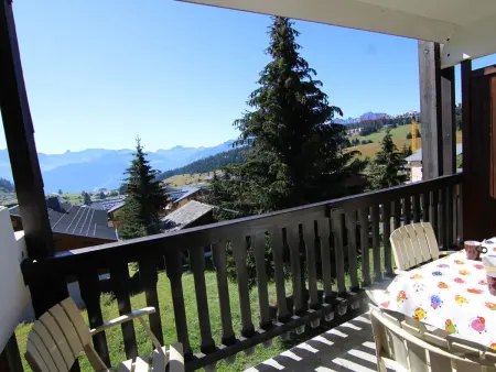 Studio alcôve Les Saisies, balcon, 4 personnes : photo 8