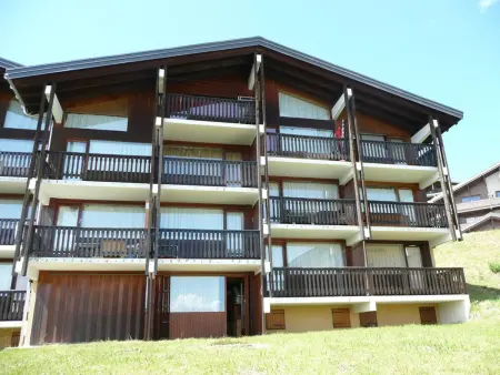 Studio alcôve Les Saisies, balcon, 4 personnes : photo 10