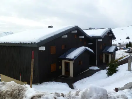 Studio alcôve Les Saisies, balcon, 4 personnes : photo 11