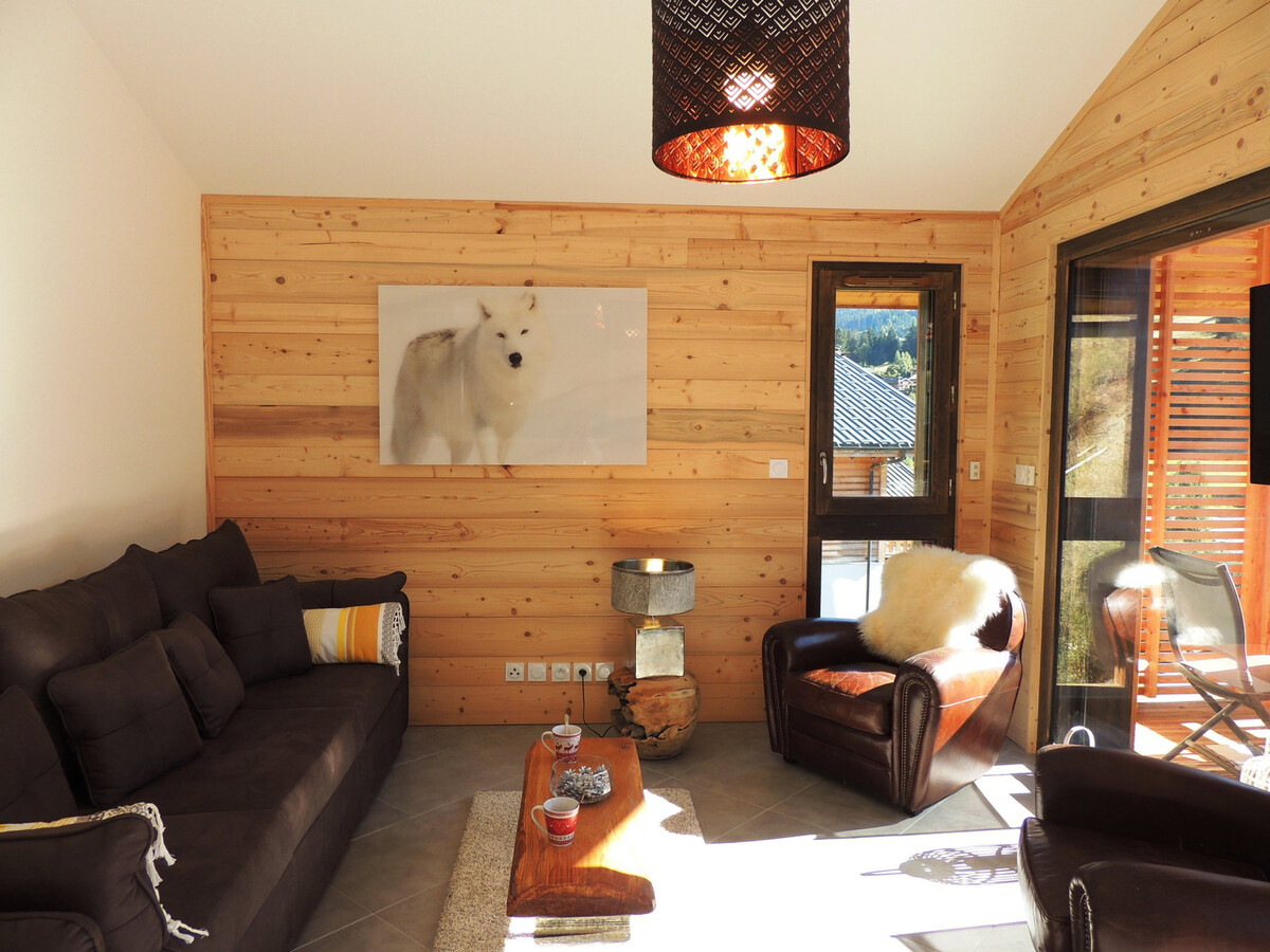 T3 duplex 4 étoiles aux Gets, vue pistes - Photo 13