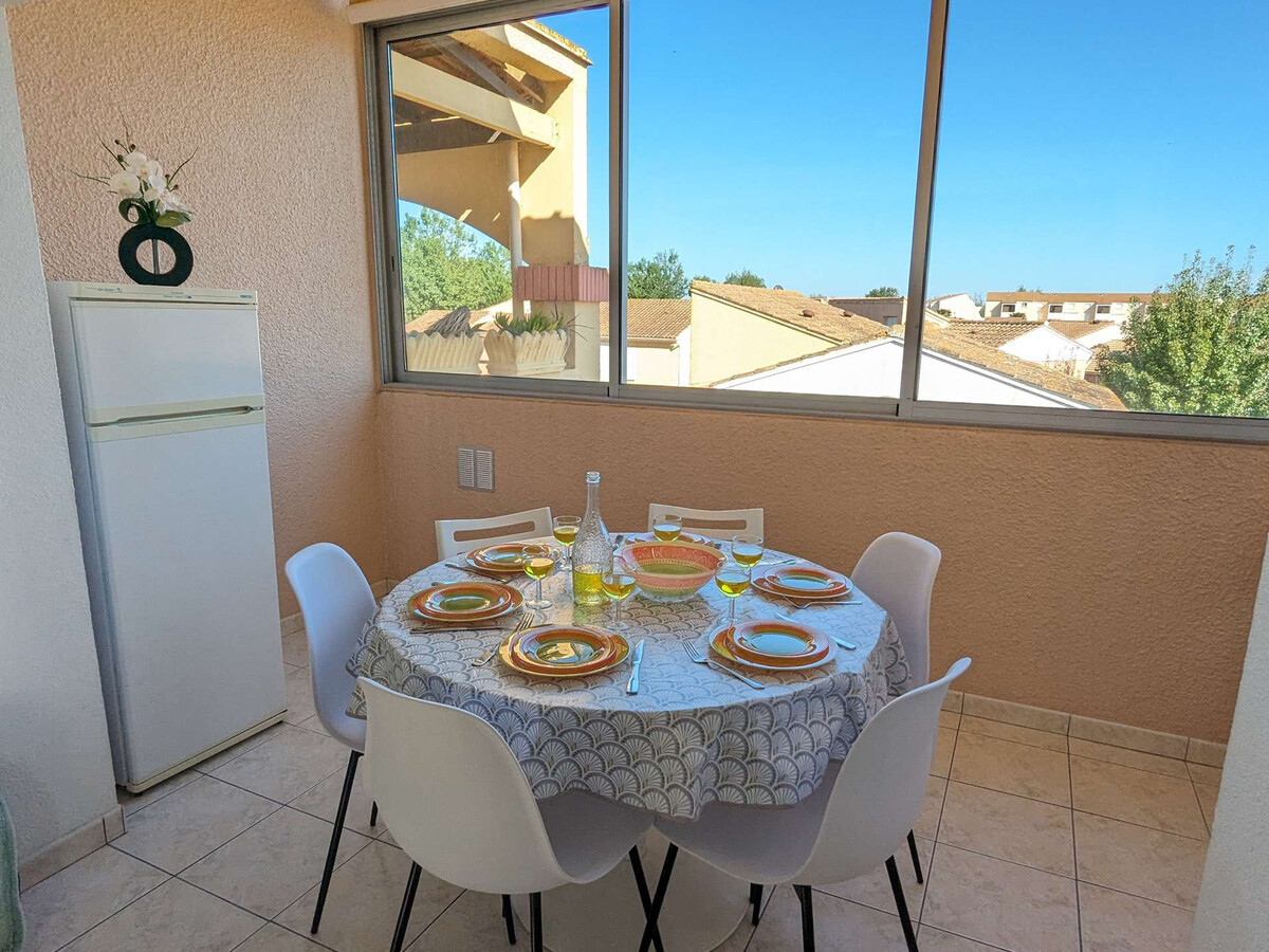 Appartement duplex 6 pers. à Marseillan-Plage, piscine - Photo 2