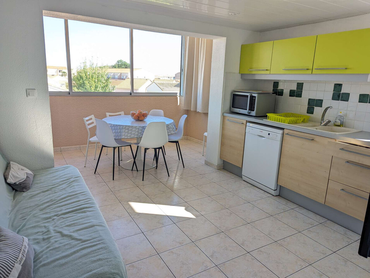Appartement duplex 6 pers. à Marseillan-Plage, piscine - Photo 3