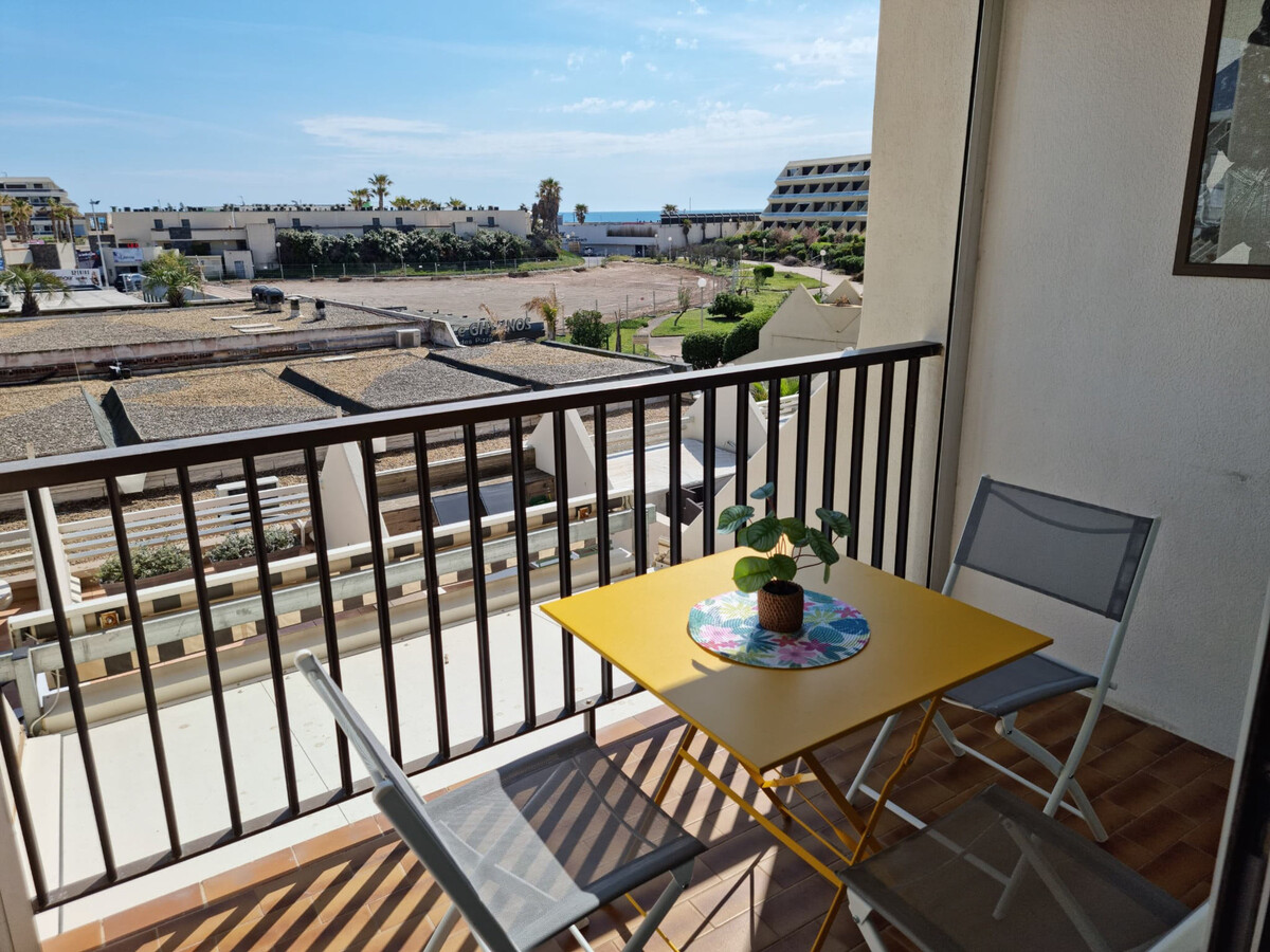 Studio 2 pers. balcon et parking à Cap d'Agde - Photo 2