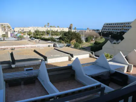 Location appartement à Cap d'Agde naturisme, Studio 2 pers. avec balcon, parking, proche plage - Cap dAgde