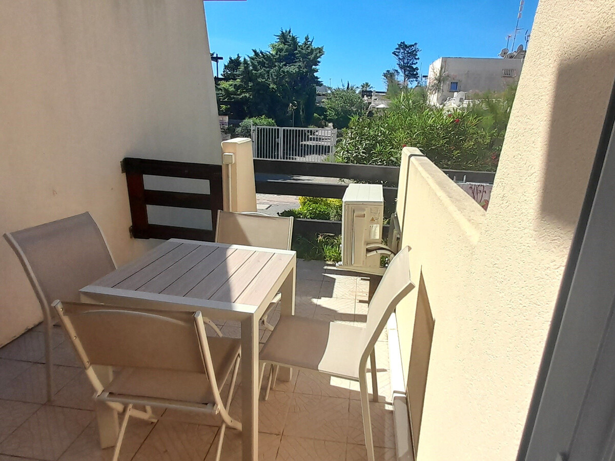 Studio climatisé RDC terrasse et parking à Cap d'Agde - Photo 2