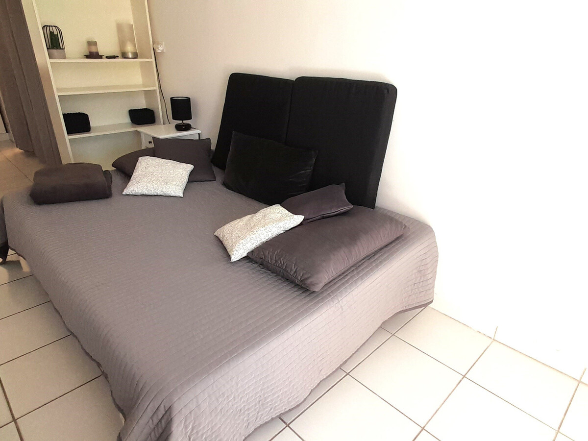 Studio climatisé RDC terrasse et parking à Cap d'Agde - Photo 6