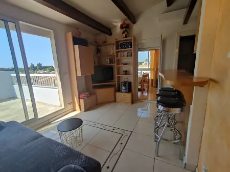 Appartement 2 chambres climatisé, piscine - Cap d'Agde : photo 6