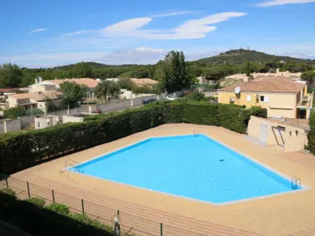Location appartement à Cap d'Agde naturisme, Studio cosy climatisé avec terrasse et piscine, parking inclus - Agde