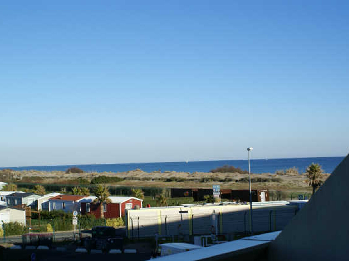 Studio climatisé Cap d'Agde, terrasse mer et parking - Photo 1