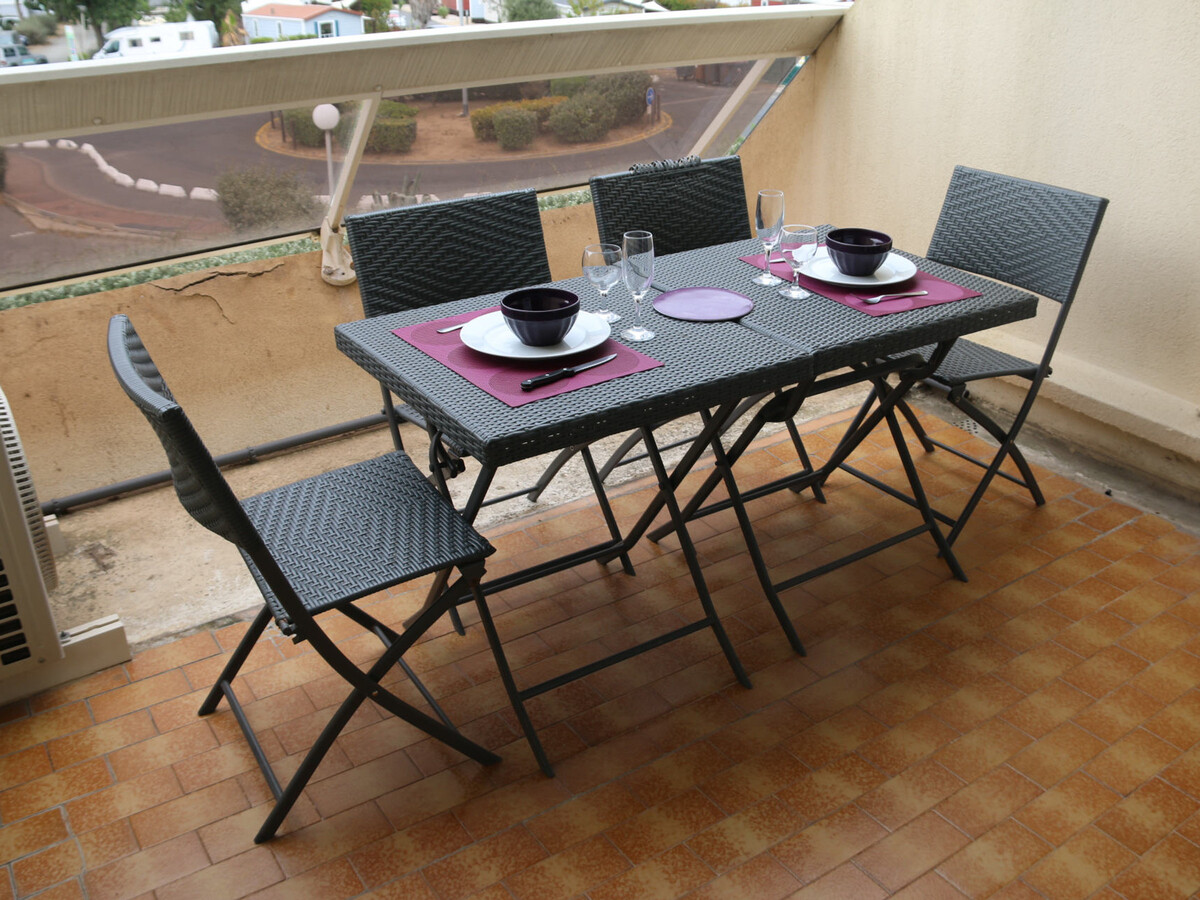 Studio climatisé Cap d'Agde, terrasse mer et parking - Photo 2