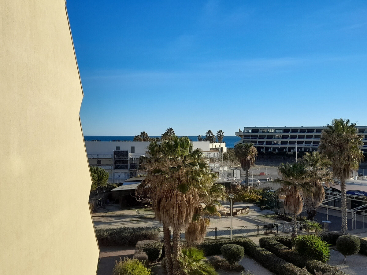 Studio climatisé balcon vue mer au Cap d'Agde - Photo 2
