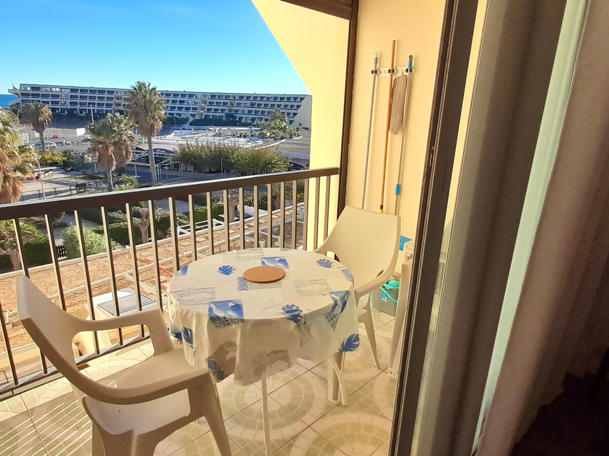 Studio climatisé balcon vue mer au Cap d'Agde - Photo 3