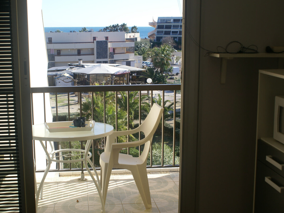 Studio climatisé balcon vue mer au Cap d'Agde - Photo 10