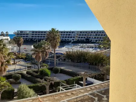 Location appartement à Cap d'Agde naturisme, Studio climatisé avec balcon et parking au Cap dAgde, près de la mer