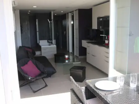 Appartement 2 pers. climatisé, terrasse vue port – Cap d'Agde : photo 3