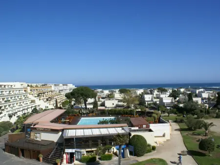 Location appartement à Cap d'Agde naturisme, Studio pour 2 personnes avec terrasse et parking au Cap dAgde