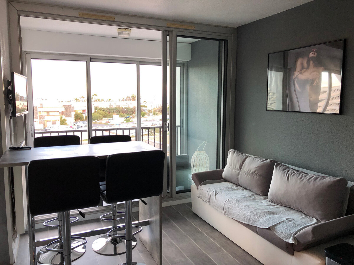 Appartement climatisé 4 pers., 2 balcons à Agde - Photo 4