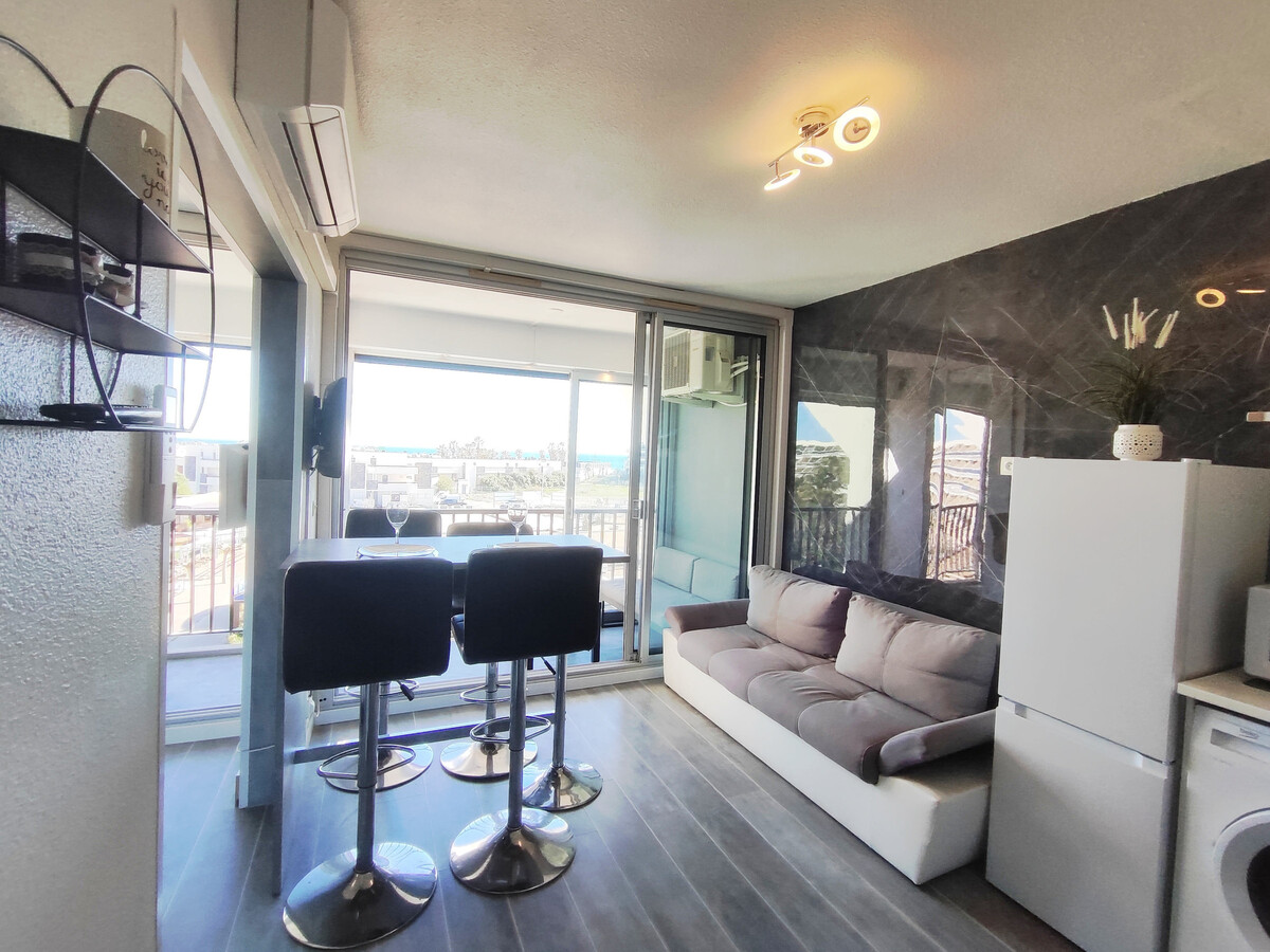 Appartement climatisé 4 pers., 2 balcons à Agde - Photo 7