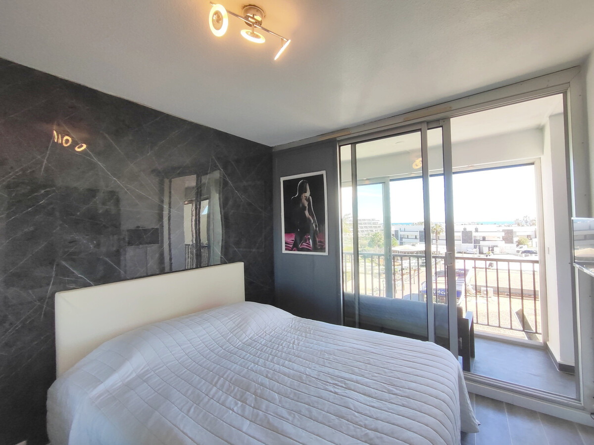 Appartement climatisé 4 pers., 2 balcons à Agde - Photo 9